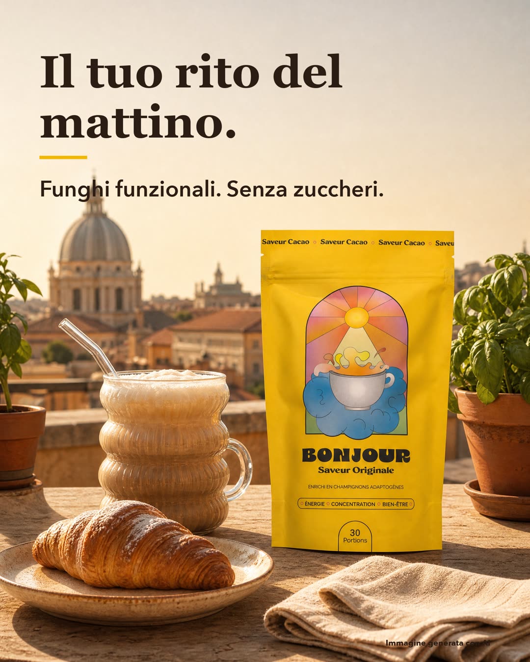 Foto ad 4:5: bevanda funzionale in polvere